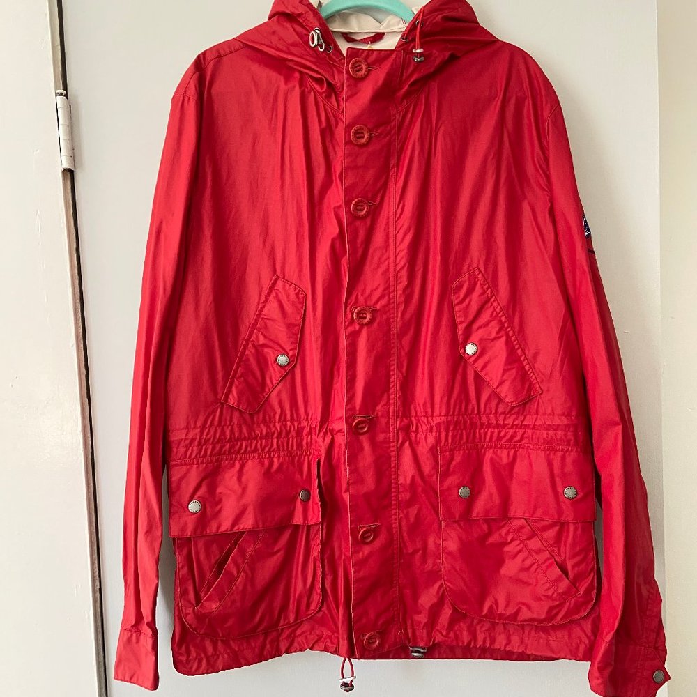 RARE *NWT* Barbour Carbon Durham Kagoule Jacket